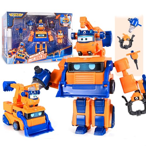 LHMYPP Super Flügel Marty Reparatur-Roboter-Set Jungen Neues Spielzeug Deformation Roboter Kreatives Verformung Flugzeug Kinderspielzeug von LHMYPP
