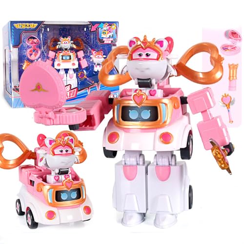 LHMYPP Super Flügel Prinzessin Sasha Dress-Up-Roboter-Set Jungen Neues Spielzeug Deformation Roboter Kreatives Verformung Flugzeug Kinderspielzeug LHMYPP Super Flügel Prinzessin Sasha Dress-Up-Roboter-Set Jungen Neues Spielzeug Deformation Roboter Kreatives Verformung Flugzeug Kinderspielzeug von LHMYPP