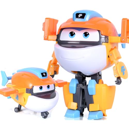 LHMYPP Tachy Hangar-Version Verformung Flugzeug Super Flügel Neues Spielzeug L12CM Deformation Roboter Jungen Trägheits Fahrzeug Kreatives Kinderspielzeug von LHMYPP