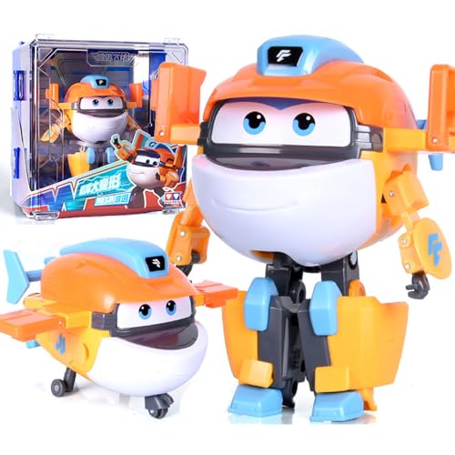 LHMYPP Tachy L12 cm Verformungsroboter, Version Hangar, Deform, Flugzeug, Superflügel, kreatives Spielzeug, Geschenk für Jungen, Inertialfahrzeuge, Transformation, Spielzeug für Kinder LHMYPP Tachy L12 cm Verformungsroboter, Version Hangar, Deform, Flugzeug, Superflügel, kreatives Spielzeug, Geschenk für Jungen, Inertialfahrzeuge, Transformation, Spielzeug für Kinder von LHMYPP