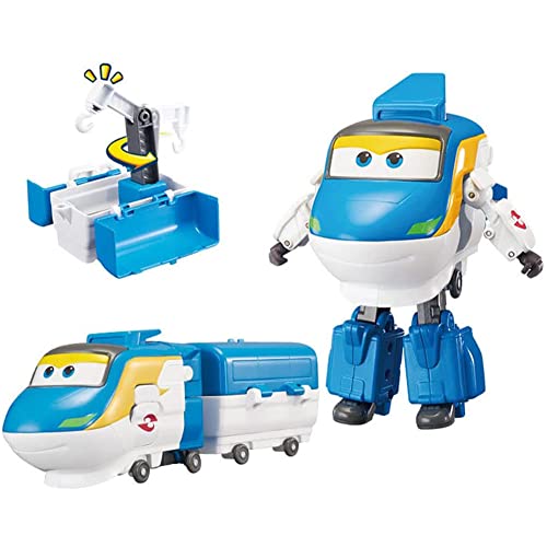 LHMYPP Thump Mini Hangar-Version L5CM Deformation Roboter Super Flügel Neues Spielzeug Deform Flugzeug Jungen Trägheits Fahrzeug Verformung Kinderspielzeug Kreatives Geschenk von LHMYPP