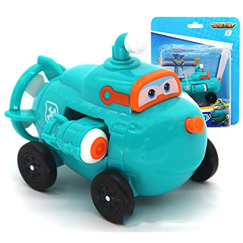 LHMYPP Willy Mini Trägheitsfahrzeuge Verformung Auto Jungen Deformation Roboter Super Flügel Neues Spielzeug Hangar-Version Kinderspielzeug Kreatives Geschenk von LHMYPP