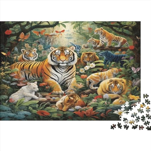 Forest Animals 1000 Stück Puzzles Puzzlespiel Qualität Verlässlich Animal World Und Kinder in Bewährter Geschicklichkeitsspiel Erwachsenenpuzzle Ab 14 Jahren 1000pcs (75x50cm) von LHOUIYERTE