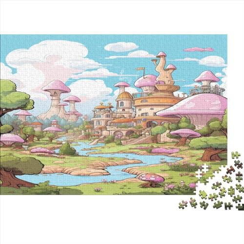 Wonderland 500 Stück Puzzles Für Erwachsene Qualität Verlässlich Und Kinder in Bewährter Geschicklichkeitsspiel Erwachsenenpuzzle Ab 14 Jahren 500pcs (52x38cm) von LHOUIYERTE