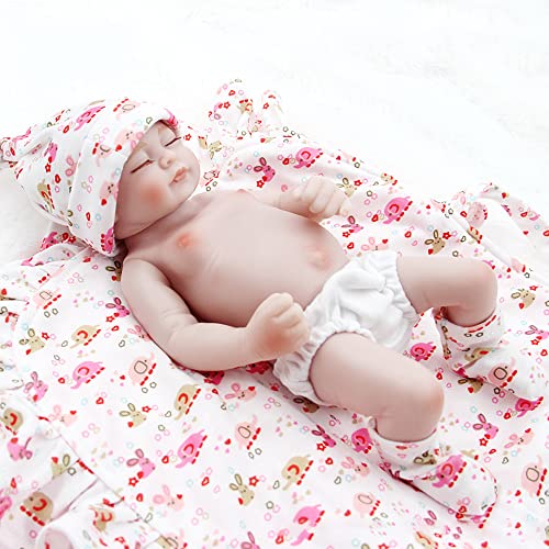 Babypuppe, 27 cm Reine handgefertigte schlafende Babypuppe, die Gliedmaßen können die Babypuppe bewegen, sitzen oder liegen und ins Wasser gehen. Babypuppe, 27 cm Reine handgefertigte schlafende Babypuppe, die Gliedmaßen können die Babypuppe bewegen, sitzen oder liegen und ins Wasser gehen. von LHSUNTA