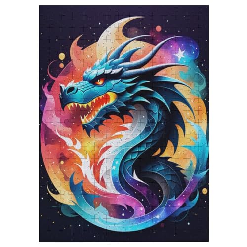 300-teiliges Puzzle Für Erwachsene, Drache -Puzzles, Dekompressionsspiel, Spielzeugpuzzles, Geburtstagsgeschenke 42×30cm 300-teiliges Puzzle Für Erwachsene, Drache -Puzzles, Dekompressionsspiel, Spielzeugpuzzles, Geburtstagsgeschenke 42×30cm von LHXLHXX