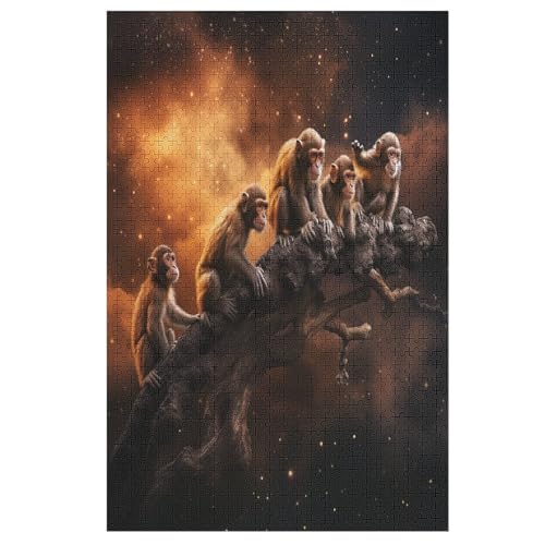 AFFE Puzzle Für Erwachsene,1000-teiliges Puzzles, Für Kinder,Holzpuzzle,Lernspielzeug, 78×53cm AFFE Puzzle Für Erwachsene,1000-teiliges Puzzles, Für Kinder,Holzpuzzle,Lernspielzeug, 78×53cm von LHXLHXX