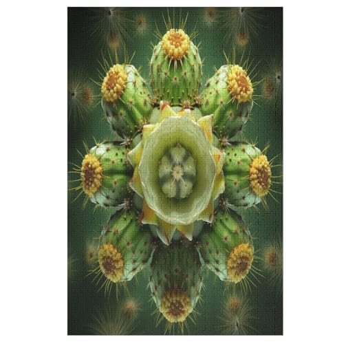 Cactus Puzzle 1000 Teile, Holzpuzzle Für Erwachsene Kinder, Impossible Puzzles, Geschicklichkeitsspiel Für Die Ganze Familie 78×53cm Cactus Puzzle 1000 Teile, Holzpuzzle Für Erwachsene Kinder, Impossible Puzzles, Geschicklichkeitsspiel Für Die Ganze Familie 78×53cm von LHXLHXX