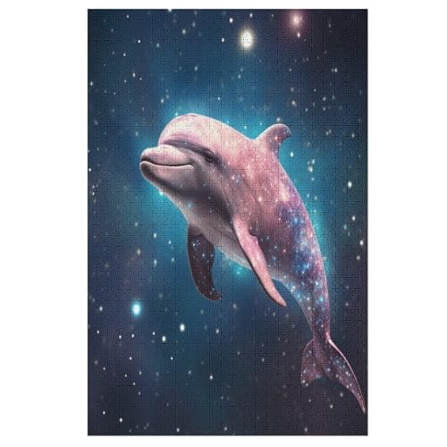 Delphin -Puzzle, 1000 Teile,Holzpuzzle Für Erwachsene Kinder, Lustiges Spielzeug, Denkspiel, Bildungsspiel, 78×53cm Delphin -Puzzle, 1000 Teile,Holzpuzzle Für Erwachsene Kinder, Lustiges Spielzeug, Denkspiel, Bildungsspiel, 78×53cm von LHXLHXX