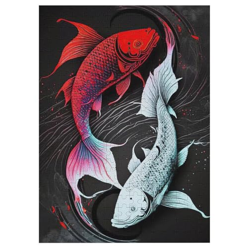 Fisch Puzzle Für Erwachsene,300-teiliges Puzzles, Für Kinder,Holzpuzzle,Lernspielzeug, 42×30cm Fisch Puzzle Für Erwachsene,300-teiliges Puzzles, Für Kinder,Holzpuzzle,Lernspielzeug, 42×30cm von LHXLHXX
