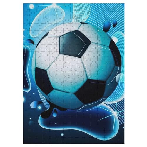 Fußball Sport Holzpuzzle - 300 Teiliges Jigsaw Knobelspiel - Puzzle Für Erwachsene & Kinder - Outdoor & Reisespielzeug 42×30cm Fußball Sport Holzpuzzle - 300 Teiliges Jigsaw Knobelspiel - Puzzle Für Erwachsene & Kinder - Outdoor & Reisespielzeug 42×30cm von LHXLHXX