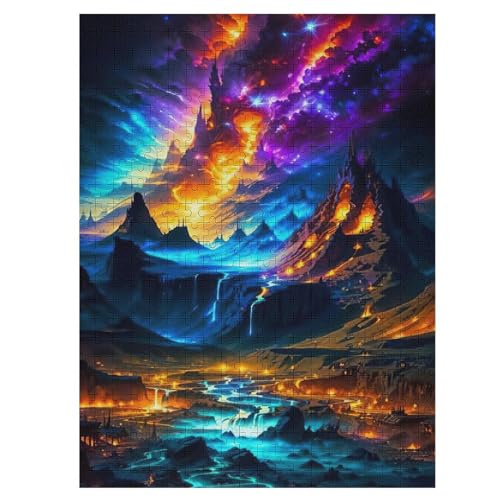 Goldenes Schloss Puzzle Für Erwachsene 500 Teile Premium Recyceltes Brett Zum Lernen, Lernspielzeug, Familienspiele Kinder Holzpuzzle 55×41cm Goldenes Schloss Puzzle Für Erwachsene 500 Teile Premium Recyceltes Brett Zum Lernen, Lernspielzeug, Familienspiele Kinder Holzpuzzle 55×41cm von LHXLHXX
