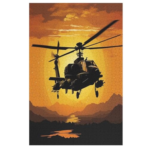 Hubschrauber Puzzles 1000 Teile Erwachsener Kniffel Spaß Für Die Ganze Familie, Holzpuzzle Kinder Erwachsene, Impossible Puzzle Schwer 78×53cm Hubschrauber Puzzles 1000 Teile Erwachsener Kniffel Spaß Für Die Ganze Familie, Holzpuzzle Kinder Erwachsene, Impossible Puzzle Schwer 78×53cm von LHXLHXX