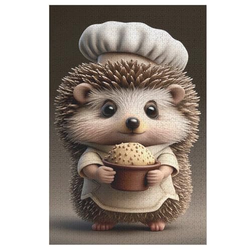 Igel Puzzle 1000 Teile, Holzpuzzle Für Erwachsene Kinder, Impossible Puzzles, Geschicklichkeitsspiel Für Die Ganze Familie 78×53cm Igel Puzzle 1000 Teile, Holzpuzzle Für Erwachsene Kinder, Impossible Puzzles, Geschicklichkeitsspiel Für Die Ganze Familie 78×53cm von LHXLHXX