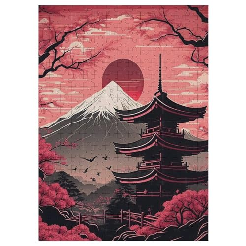 Japan Style 300 Teile Puzzles Für Erwachsene,Holzpuzzle - Verringerter Druck Schwieriges Unmögliche Puzzle Für 12+ Kinder 42×30cm Japan Style 300 Teile Puzzles Für Erwachsene,Holzpuzzle - Verringerter Druck Schwieriges Unmögliche Puzzle Für 12+ Kinder 42×30cm von LHXLHXX