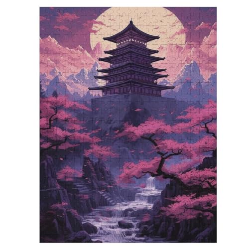 Japan Style Holzpuzzle - Puzzle Für Erwachsene, 500-teilige Puzzles Für Teenager Und Kinder, Herausfordernde Spiele 55×41cm Japan Style Holzpuzzle - Puzzle Für Erwachsene, 500-teilige Puzzles Für Teenager Und Kinder, Herausfordernde Spiele 55×41cm von LHXLHXX