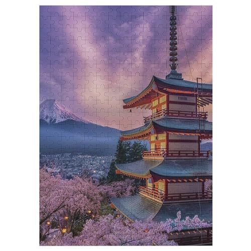 Japan Style Puzzle Für Erwachsene,300-teiliges Puzzles, Für Kinder,Holzpuzzle,Lernspielzeug, 42×30cm Japan Style Puzzle Für Erwachsene,300-teiliges Puzzles, Für Kinder,Holzpuzzle,Lernspielzeug, 42×30cm von LHXLHXX