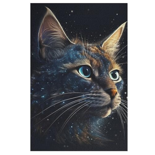 Katze Puzzles 1000 Teile Erwachsener Kniffel Spaß Für Die Ganze Familie, Holzpuzzle Kinder Erwachsene, Impossible Puzzle Schwer 78×53cm Katze Puzzles 1000 Teile Erwachsener Kniffel Spaß Für Die Ganze Familie, Holzpuzzle Kinder Erwachsene, Impossible Puzzle Schwer 78×53cm von LHXLHXX