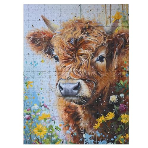 Kuh Puzzles 500 Teile Erwachsener Kniffel Spaß Für Die Ganze Familie, Holzpuzzle Kinder Erwachsene, Impossible Puzzle Schwer 55×41cm Kuh Puzzles 500 Teile Erwachsener Kniffel Spaß Für Die Ganze Familie, Holzpuzzle Kinder Erwachsene, Impossible Puzzle Schwer 55×41cm von LHXLHXX