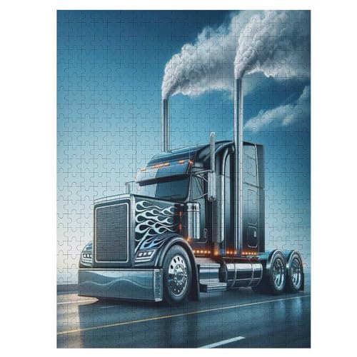 LKW 500 Teile Holzpuzzle,einzigartiges Puzzle, Geschenk Für Erwachsene,Familienspiel,Herausforderungsaktivität,55×41cm LKW 500 Teile Holzpuzzle,einzigartiges Puzzle, Geschenk Für Erwachsene,Familienspiel,Herausforderungsaktivität,55×41cm von LHXLHXX