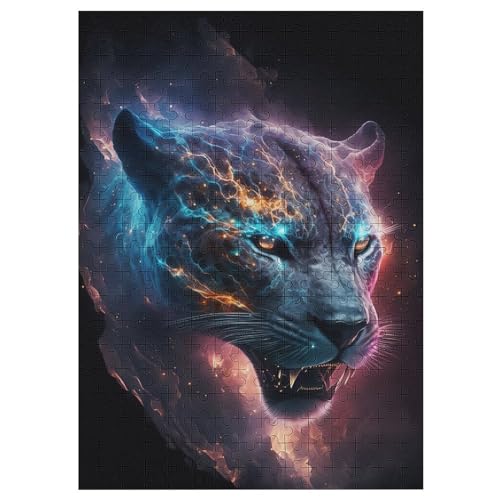 Leopard 300 Teile Puzzles Für Erwachsene,Holzpuzzle - Verringerter Druck Schwieriges Unmögliche Puzzle Für 12+ Kinder 42×30cm Leopard 300 Teile Puzzles Für Erwachsene,Holzpuzzle - Verringerter Druck Schwieriges Unmögliche Puzzle Für 12+ Kinder 42×30cm von LHXLHXX