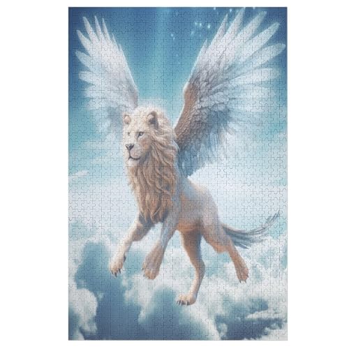 Löwe -Puzzle, 1000 Teile,Holzpuzzle Für Erwachsene Kinder, Lustiges Spielzeug, Denkspiel, Bildungsspiel, 78×53cm Löwe -Puzzle, 1000 Teile,Holzpuzzle Für Erwachsene Kinder, Lustiges Spielzeug, Denkspiel, Bildungsspiel, 78×53cm von LHXLHXX