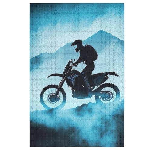 Motocross Puzzle 1000 Teile, Holzpuzzle Herausforderndes Geschicklichkeitsspiel Für Die Ganze Familie, Kinder Erwachsenenpuzzle Ab 12 Jahren 78×53cm Motocross Puzzle 1000 Teile, Holzpuzzle Herausforderndes Geschicklichkeitsspiel Für Die Ganze Familie, Kinder Erwachsenenpuzzle Ab 12 Jahren 78×53cm von LHXLHXX