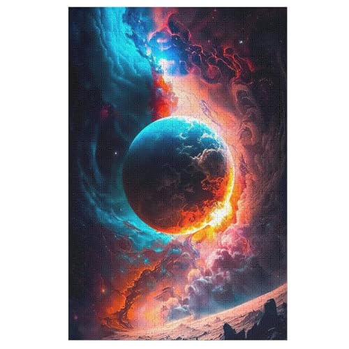 Planet Sternenhimmel Puzzles 1000 Teile Erwachsener Kniffel Spaß Für Die Ganze Familie, Holzpuzzle Kinder Erwachsene, Impossible Puzzle Schwer 78×53cm Planet Sternenhimmel Puzzles 1000 Teile Erwachsener Kniffel Spaß Für Die Ganze Familie, Holzpuzzle Kinder Erwachsene, Impossible Puzzle Schwer 78×53cm von LHXLHXX