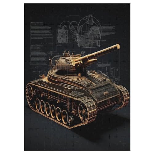 Puzzle 300 Teile Panzer Holzpuzzle Für Erwachsene Lernspiel Herausforderungsspielzeug The Puzzles Für Erwachsene Kinder 42×30cm Puzzle 300 Teile Panzer Holzpuzzle Für Erwachsene Lernspiel Herausforderungsspielzeug The Puzzles Für Erwachsene Kinder 42×30cm von LHXLHXX