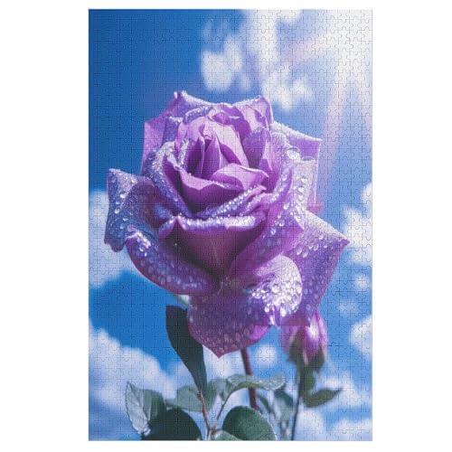 Puzzle Blume, 1000 Puzzleteile Für Kinder, Holzpuzzles, Geeignet Für Erwachsene Lernspiel, 78×53cm Puzzle Blume, 1000 Puzzleteile Für Kinder, Holzpuzzles, Geeignet Für Erwachsene Lernspiel, 78×53cm von LHXLHXX