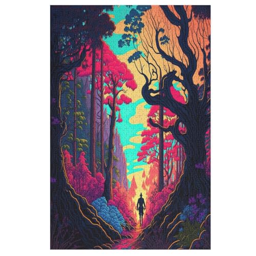 Puzzle Für Erwachsene, 1000 Teile, Neonlandschaft, Holzpuzzle, Geburtstagsgeschenke, Puzzle Wanddekoration 78×53cm Puzzle Für Erwachsene, 1000 Teile, Neonlandschaft, Holzpuzzle, Geburtstagsgeschenke, Puzzle Wanddekoration 78×53cm von LHXLHXX