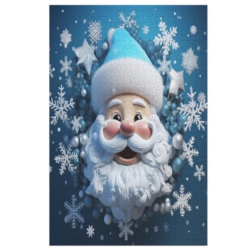 Puzzle Santa Claus, 1000 Puzzleteile Für Kinder, Holzpuzzles, Geeignet Für Erwachsene Lernspiel, 78×53cm Puzzle Santa Claus, 1000 Puzzleteile Für Kinder, Holzpuzzles, Geeignet Für Erwachsene Lernspiel, 78×53cm von LHXLHXX