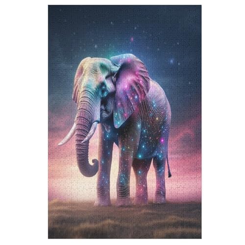 Puzzles Elefant, 1000 Teile, Puzzle Aus Holz Für Erwachsene Und Kinder Ab 12 Jahren, Lernspielzeug 78×53cm Puzzles Elefant, 1000 Teile, Puzzle Aus Holz Für Erwachsene Und Kinder Ab 12 Jahren, Lernspielzeug 78×53cm von LHXLHXX