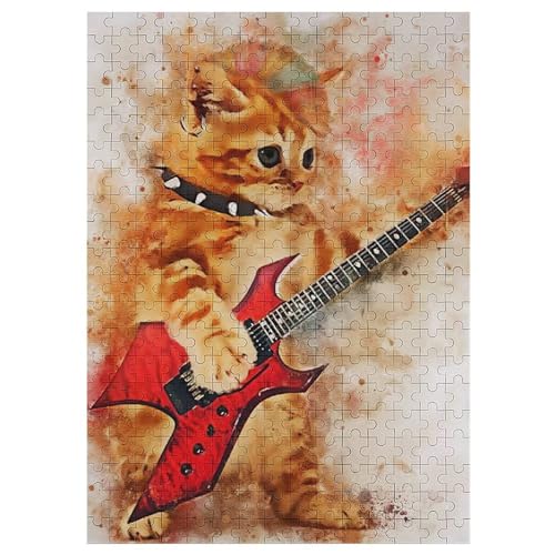 Puzzles Für Erwachsene, 300 Teile, Katze, Kreative Holzpuzzles, Praktisches Spiel, Familiendekoration 42×30cm Puzzles Für Erwachsene, 300 Teile, Katze, Kreative Holzpuzzles, Praktisches Spiel, Familiendekoration 42×30cm von LHXLHXX