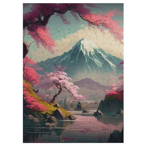Puzzles Für Erwachsene, Japanische Kirschblüten Puzzle, 300 Teile, Kreatives, Geistiges Spielzeug, Kinder, Montagespiele 42×30cm Puzzles Für Erwachsene, Japanische Kirschblüten Puzzle, 300 Teile, Kreatives, Geistiges Spielzeug, Kinder, Montagespiele 42×30cm von LHXLHXX