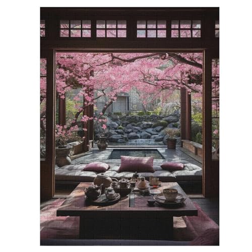 Puzzles Japan Style, 500-teiliges Holzpuzzle Für Erwachsene Und Kinder Ab 12 Jahren. Tolles Geschenk Für Erwachsene 55×41cm Puzzles Japan Style, 500-teiliges Holzpuzzle Für Erwachsene Und Kinder Ab 12 Jahren. Tolles Geschenk Für Erwachsene 55×41cm von LHXLHXX