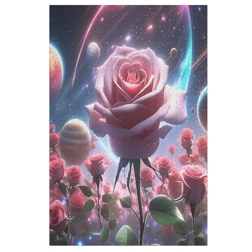 Sternenhimmel Rose Puzzles 1000 Teile Erwachsener Kniffel Spaß Für Die Ganze Familie, Holzpuzzle Kinder Erwachsene, Impossible Puzzle Schwer 78×53cm Sternenhimmel Rose Puzzles 1000 Teile Erwachsener Kniffel Spaß Für Die Ganze Familie, Holzpuzzle Kinder Erwachsene, Impossible Puzzle Schwer 78×53cm von LHXLHXX