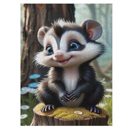 Stinktier Puzzles 500 Teile Erwachsener Kniffel Spaß Für Die Ganze Familie, Holzpuzzle Kinder Erwachsene, Impossible Puzzle Schwer 55×41cm Stinktier Puzzles 500 Teile Erwachsener Kniffel Spaß Für Die Ganze Familie, Holzpuzzle Kinder Erwachsene, Impossible Puzzle Schwer 55×41cm von LHXLHXX