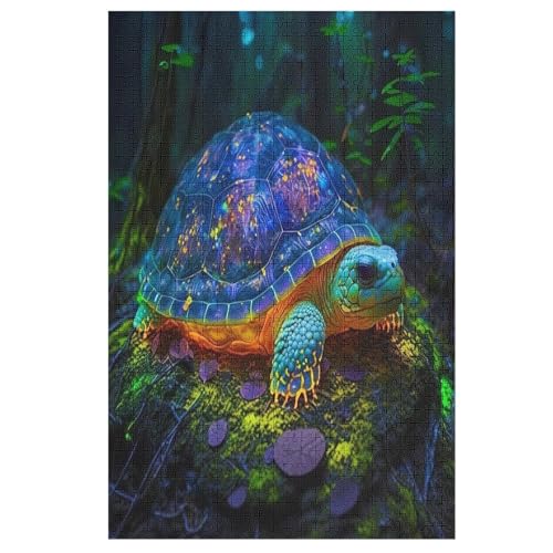 Süße Schildkröte Puzzles 1000 Teile Erwachsener Kniffel Spaß Für Die Ganze Familie, Holzpuzzle Kinder Erwachsene, Impossible Puzzle Schwer 78×53cm Süße Schildkröte Puzzles 1000 Teile Erwachsener Kniffel Spaß Für Die Ganze Familie, Holzpuzzle Kinder Erwachsene, Impossible Puzzle Schwer 78×53cm von LHXLHXX