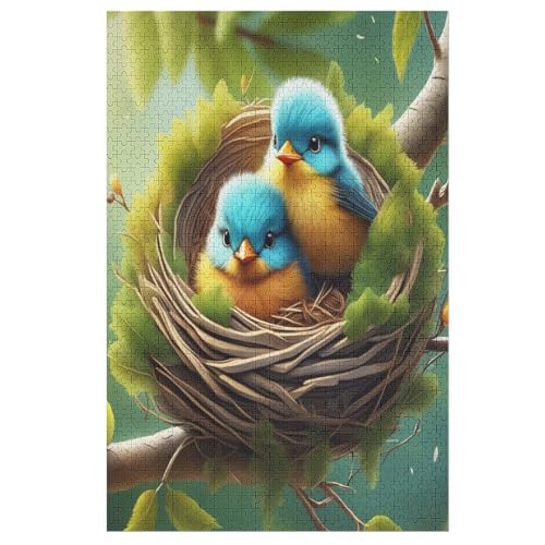 Süßer Vogel Puzzle 1000 Teile, Holzpuzzle Für Erwachsene Kinder, Impossible Puzzles, Geschicklichkeitsspiel Für Die Ganze Familie 78×53cm Süßer Vogel Puzzle 1000 Teile, Holzpuzzle Für Erwachsene Kinder, Impossible Puzzles, Geschicklichkeitsspiel Für Die Ganze Familie 78×53cm von LHXLHXX