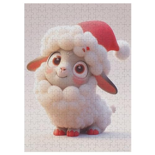 Süßes Schaf 300 Teile Puzzles, Wood Craft, Hochwertiges Modernes Puzzle, DIY, Für Erwachsene Und Kinder Ab 12 Jahren, 42×30cm Süßes Schaf 300 Teile Puzzles, Wood Craft, Hochwertiges Modernes Puzzle, DIY, Für Erwachsene Und Kinder Ab 12 Jahren, 42×30cm von LHXLHXX