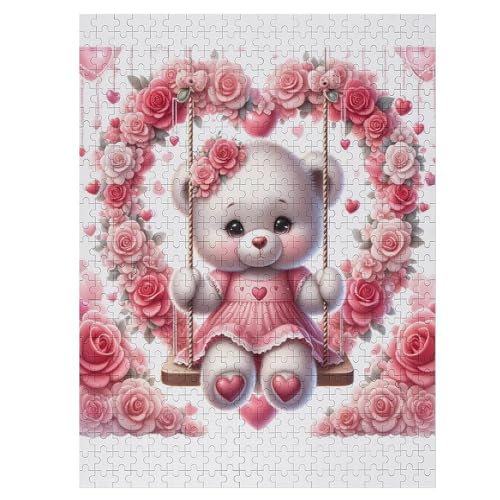Tierbär Puzzles Für Erwachsene, 500-teiliges Holzpuzzle, Geeignet Für Kinder Ab 12 Jahren, Die Pädagogische Puzzle Lernen 55×41cm Tierbär Puzzles Für Erwachsene, 500-teiliges Holzpuzzle, Geeignet Für Kinder Ab 12 Jahren, Die Pädagogische Puzzle Lernen 55×41cm von LHXLHXX