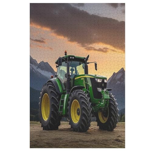 Traktor Puzzles 1000 Teile Erwachsener Kniffel Spaß Für Die Ganze Familie, Holzpuzzle Kinder Erwachsene, Impossible Puzzle Schwer 78×53cm Traktor Puzzles 1000 Teile Erwachsener Kniffel Spaß Für Die Ganze Familie, Holzpuzzle Kinder Erwachsene, Impossible Puzzle Schwer 78×53cm von LHXLHXX