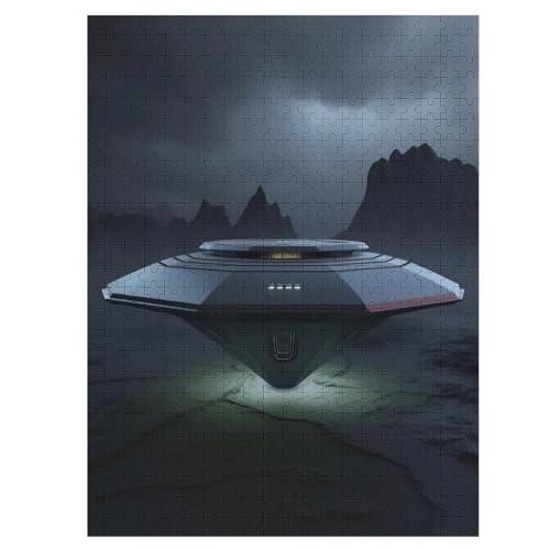 UFO 500 Teile Puzzles Für Erwachsene, Impossible Puzzle, Geschicklichkeitsspiel Für Die Ganze Familie, Kinder Holzpuzzle 55×41cm UFO 500 Teile Puzzles Für Erwachsene, Impossible Puzzle, Geschicklichkeitsspiel Für Die Ganze Familie, Kinder Holzpuzzle 55×41cm von LHXLHXX