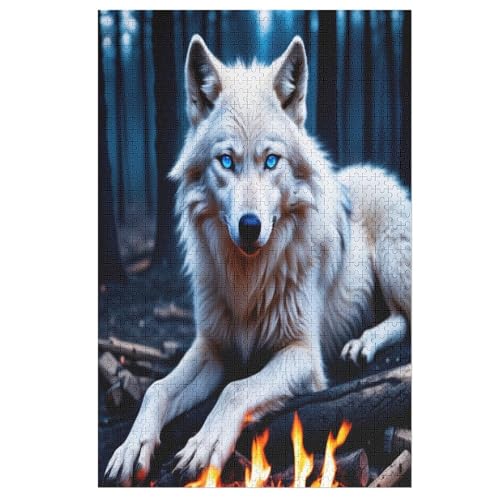 Wolf Puzzles 1000 Teile Erwachsener Kniffel Spaß Für Die Ganze Familie, Holzpuzzle Kinder Erwachsene, Impossible Puzzle Schwer 78×53cm Wolf Puzzles 1000 Teile Erwachsener Kniffel Spaß Für Die Ganze Familie, Holzpuzzle Kinder Erwachsene, Impossible Puzzle Schwer 78×53cm von LHXLHXX