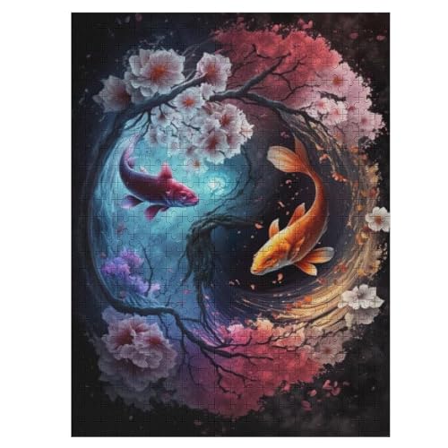 Yin-und-Yang-Reise 500 Teile Puzzles Für Erwachsene Holzpuzzle Familienpuzzlespiel Stressabbau-Puzzle Für Kinder Ab 12 Jahren 55×41cm Yin-und-Yang-Reise 500 Teile Puzzles Für Erwachsene Holzpuzzle Familienpuzzlespiel Stressabbau-Puzzle Für Kinder Ab 12 Jahren 55×41cm von LHXLHXX