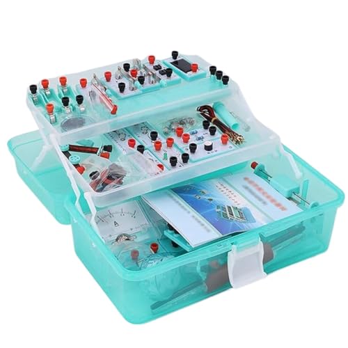 Experimentierkasten für Kinder Circuit Learning Starter Kit Physik Wissenschaft Grundlegende Elektrizität Entdeckung Experiment von LIANGGM
