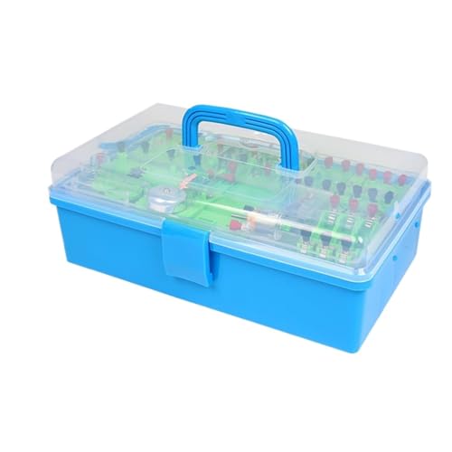 Experimentierkasten für Kinder Elektromagnetismus-Experimentierset Physikschaltkreise Lern-Starter-Kit Experiment Experimentierkasten für Kinder Elektromagnetismus-Experimentierset Physikschaltkreise Lern-Starter-Kit Experiment von LIANGGM