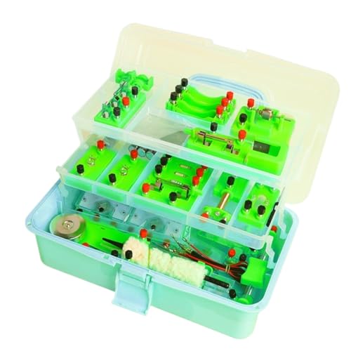 Experimentierkasten für Kinder Labor-Schaltkreis-Kit Elektrizitäts-Magnetismus-Experiment Physik-Experiment Experiment Experimentierkasten für Kinder Labor-Schaltkreis-Kit Elektrizitäts-Magnetismus-Experiment Physik-Experiment Experiment von LIANGGM