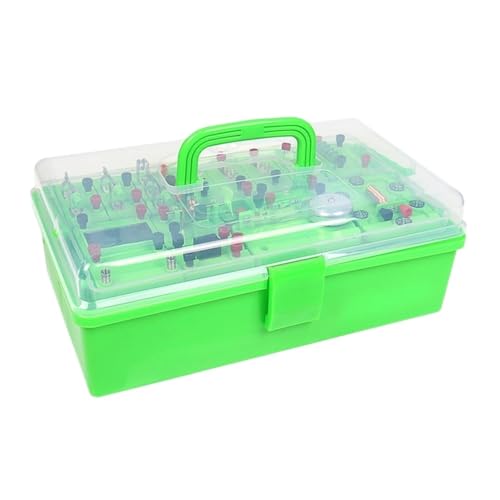 Experimentierkasten für Kinder Physikalische Elektrizität Experiment Set Box Schaltung Elektromagnetische Experiment Box Physik Labs Experiment Experimentierkasten für Kinder Physikalische Elektrizität Experiment Set Box Schaltung Elektromagnetische Experiment Box Physik Labs Experiment von LIANGGM